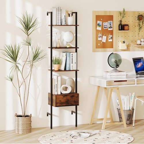 Tier bookshelf with drawer - bookshelf,